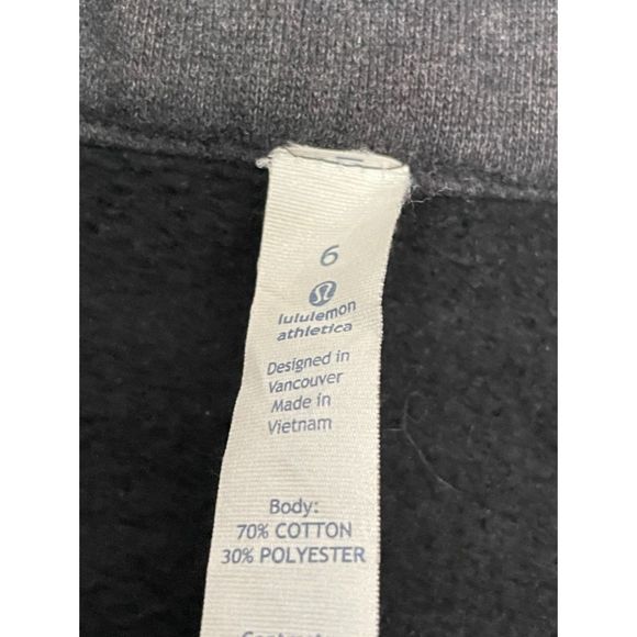 Lululemon Full Zip Jacket Size 6 could fit XS-Small Gray Active L10 - Picture 14 of 14